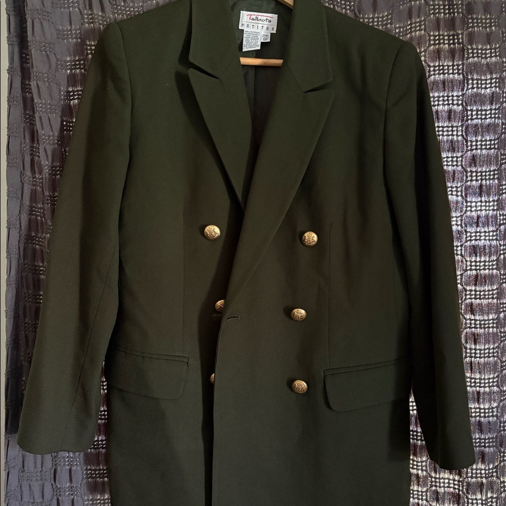 Talbots Worsted Wool Blazer